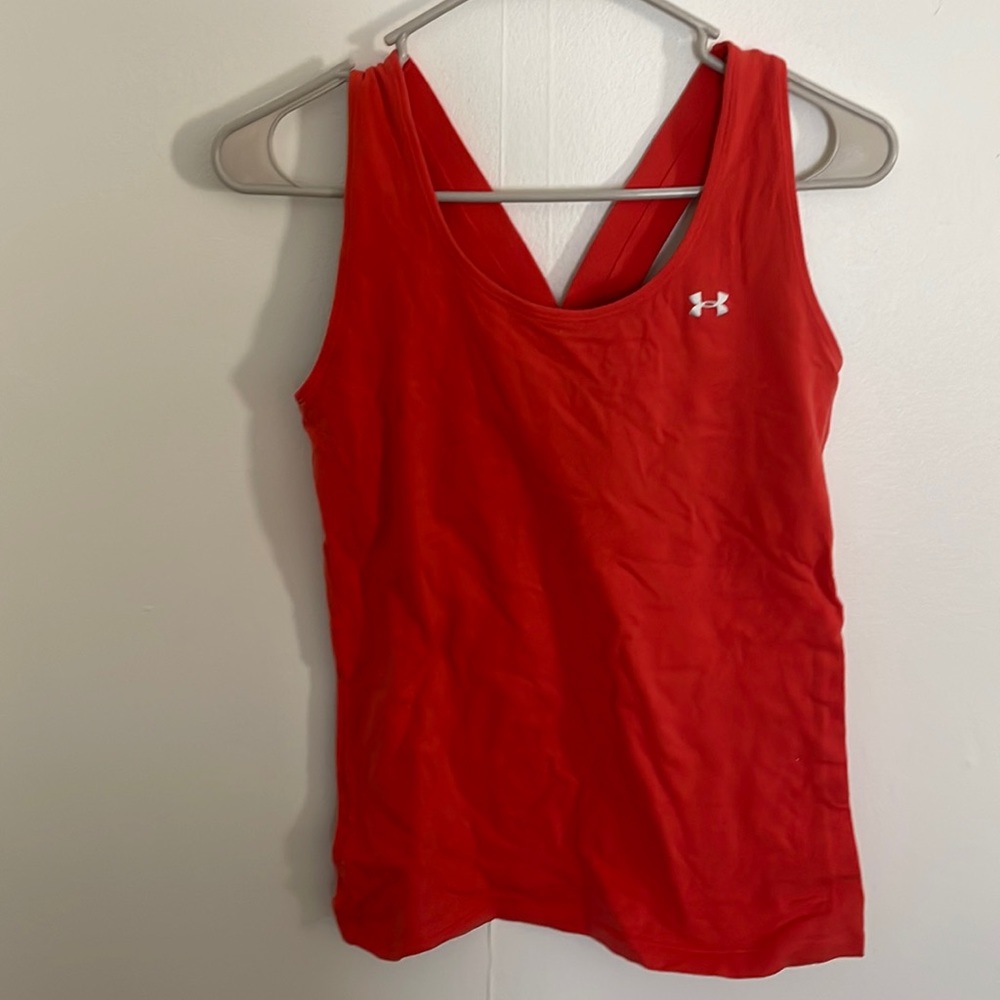 crossback under armour workout tank